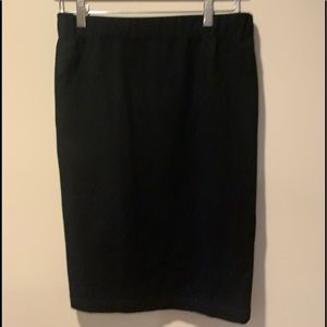 Vince Pull On Elastic Waist Pencil Skirt
